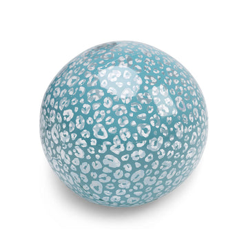 Leopard | Transparante Leopard Strandbal Ø 51 cm