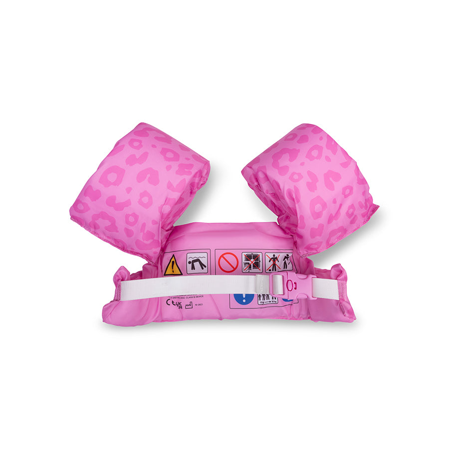 Puddle Jumper - Roze - Leopard - 2/6 Jaar