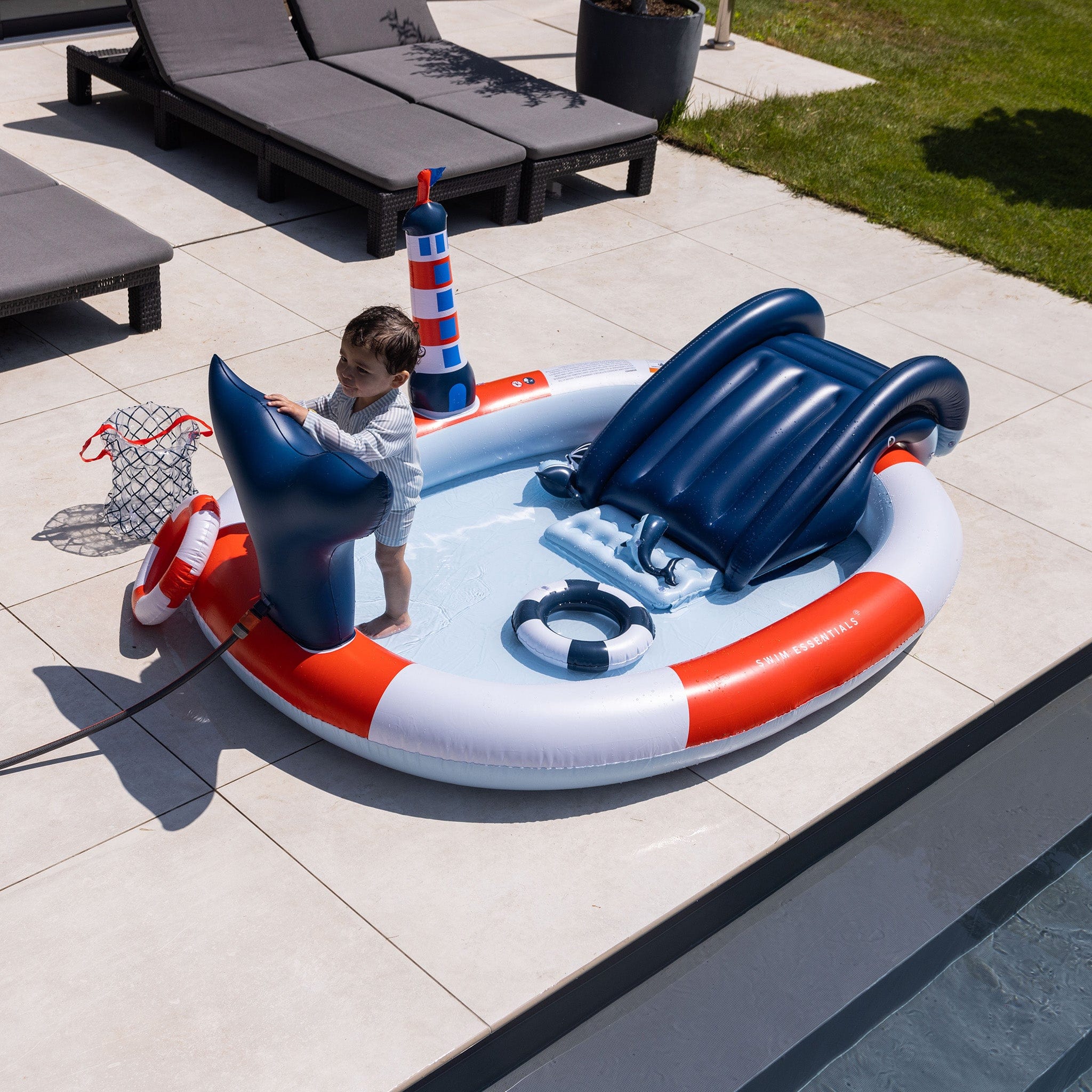 Speelzwembad - Meerkleurig - Ocean Stripes