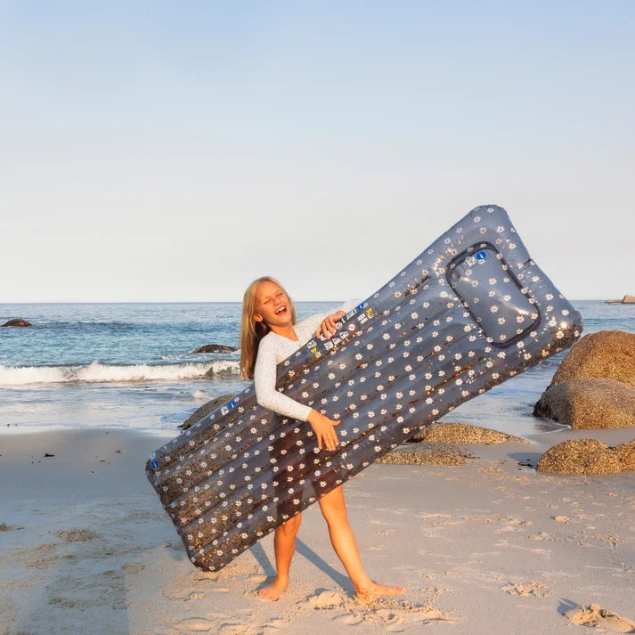 Luchtbed Zwembad - Blauw - Daisy Flower - 177 cm