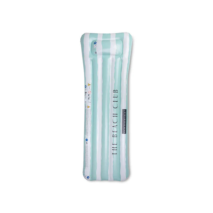 Luchtbed Zwembad - Groen - Resort Stripe - 177 cm