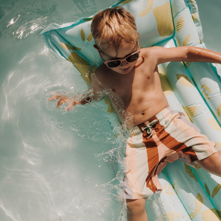 Luchtbed Zwembad - Geel - Citroen - 177 cm