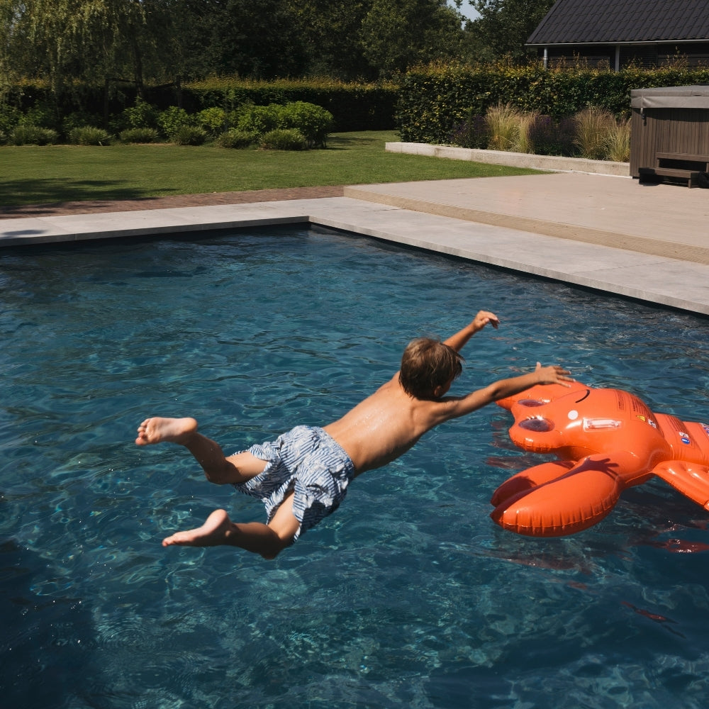 Luchtbed Zwembad Kreeft - Rood - Lenny The Lobster
