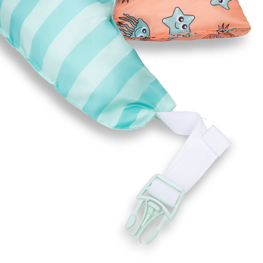 Puddle Jumper - Groen/Roze - Animal Bands - 2/6 Jaar