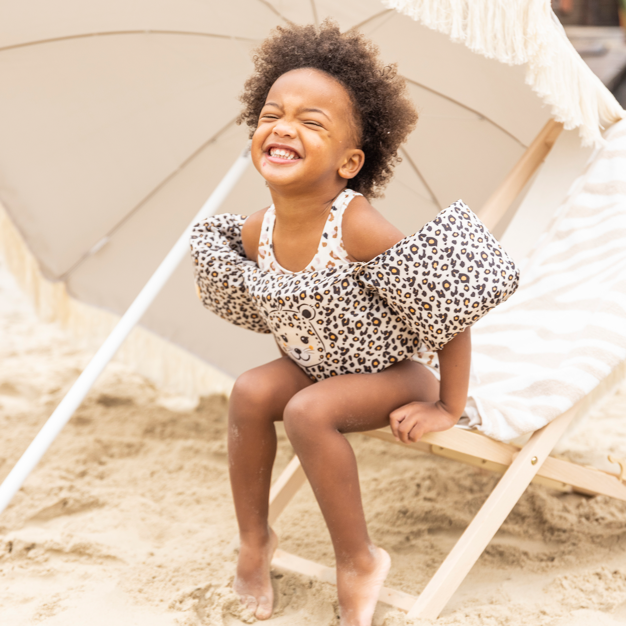 Puddle Jumper - Beige - Safari Chique - 2/6 Jaar