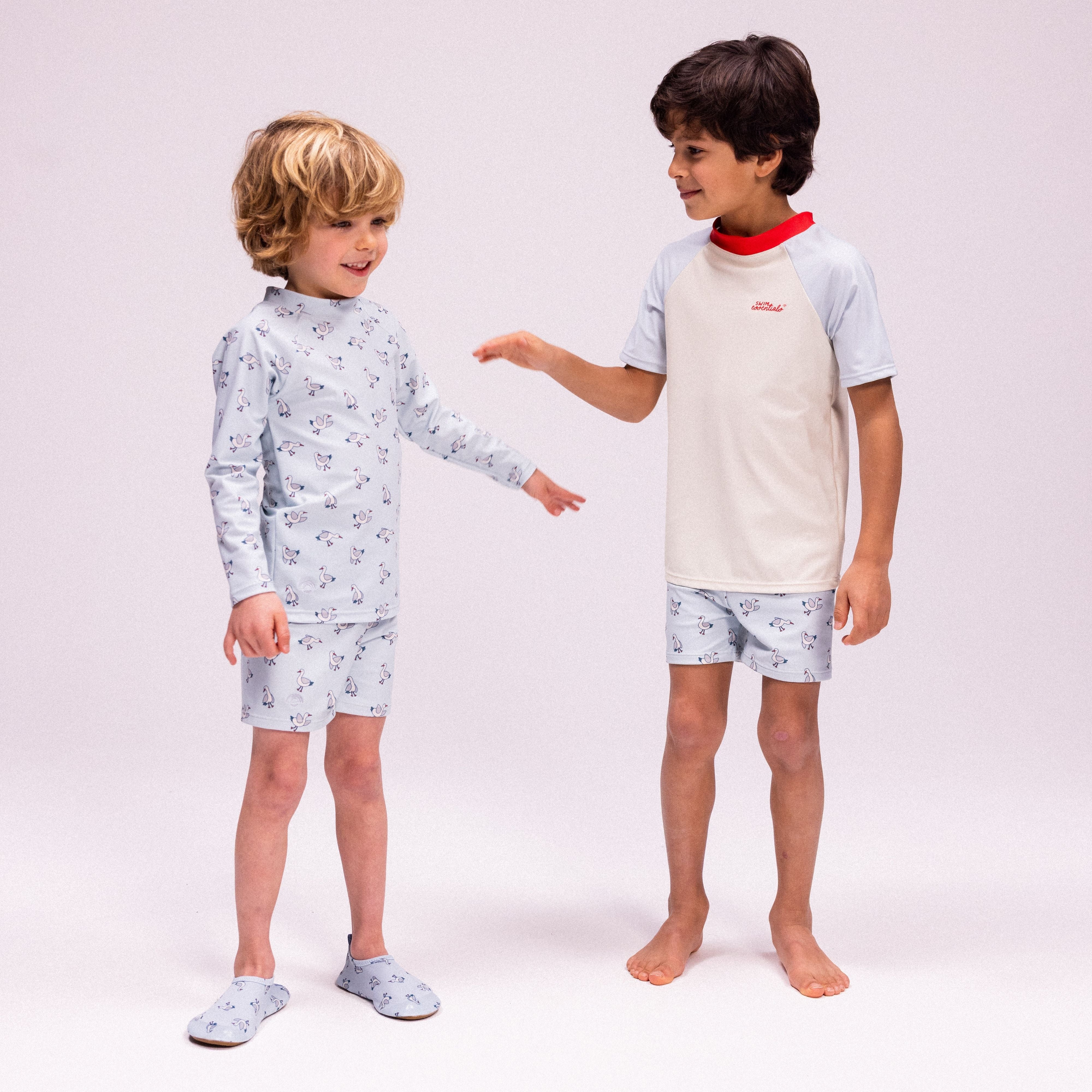 Zwemshirt Met Korte Mouwen - Meerkleurig - Seas The Day
