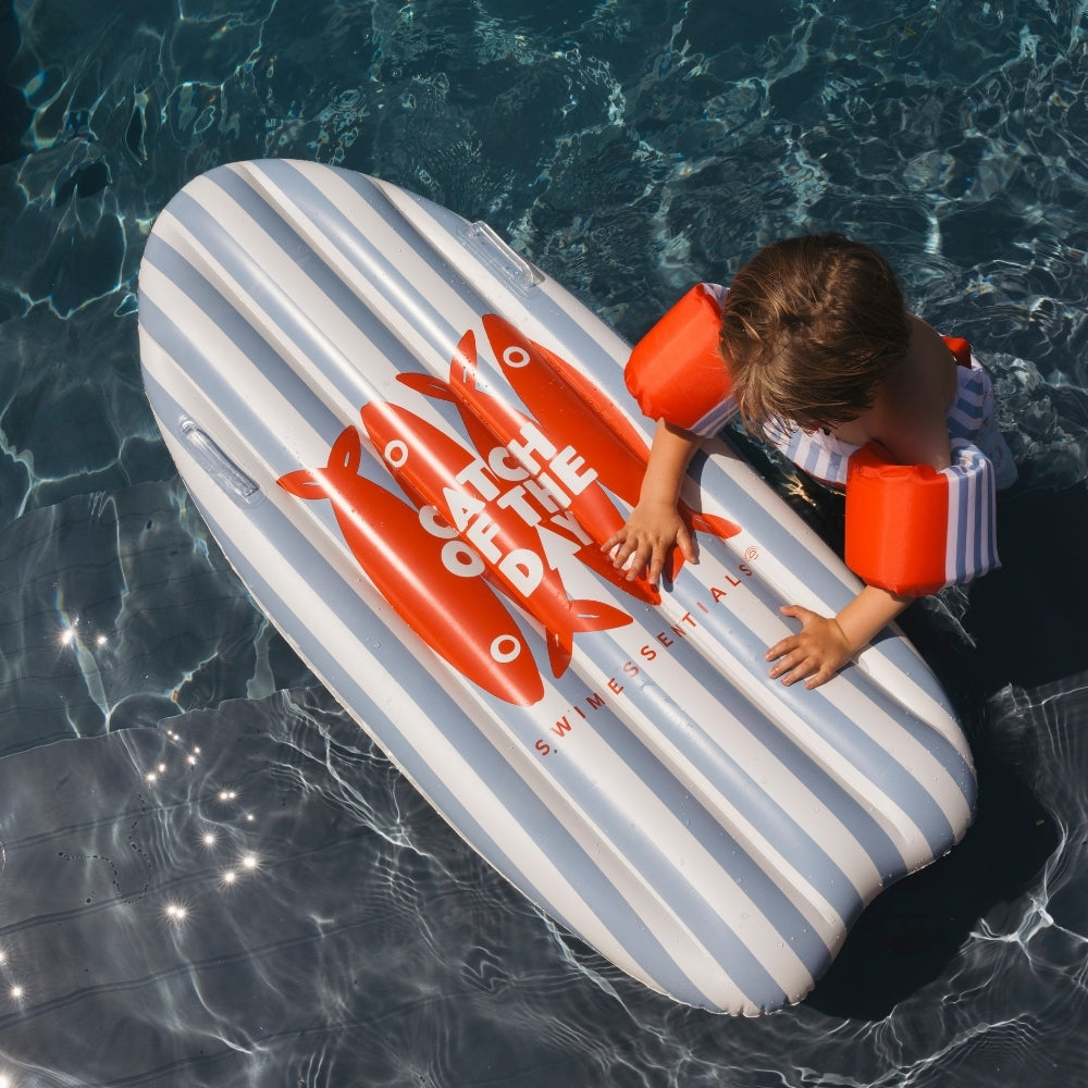 Opblaasbaar Surfboard - Rood/Blauw - Catch Of The Day