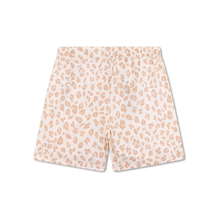 Zwembroek Meisjes - Beige - Leopard