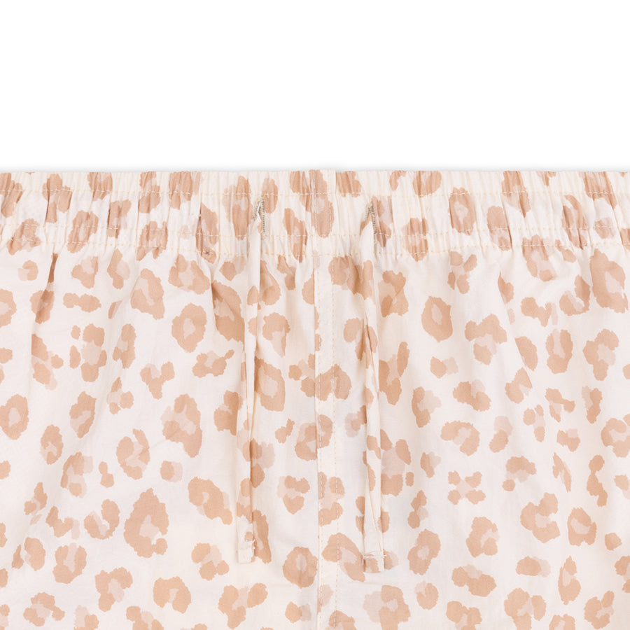 Zwembroek Meisjes - Beige - Leopard