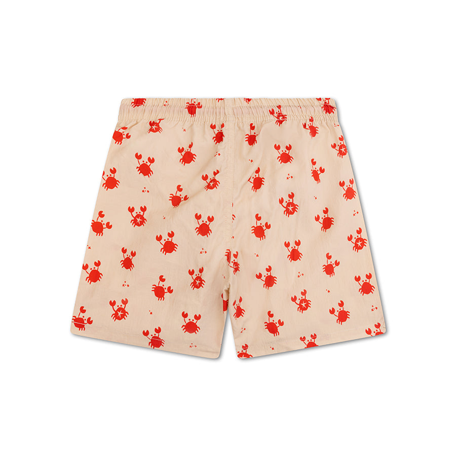 Zwembroek - Rood/Beige - Crabby