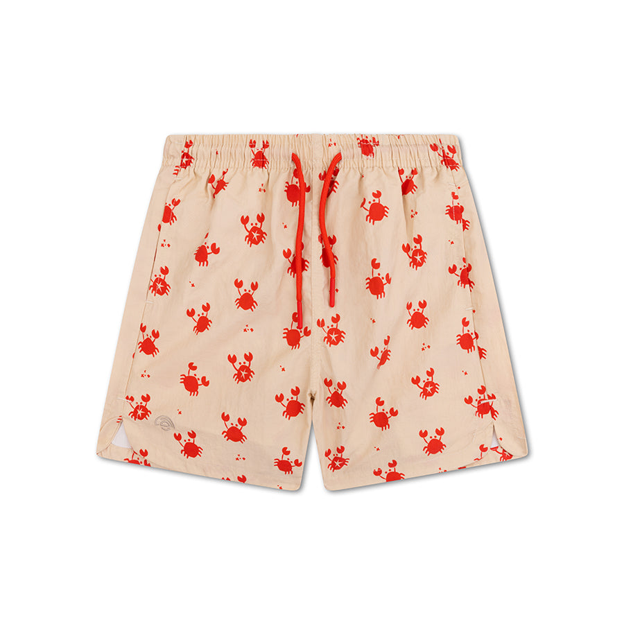 Zwembroek - Rood/Beige - Crabby