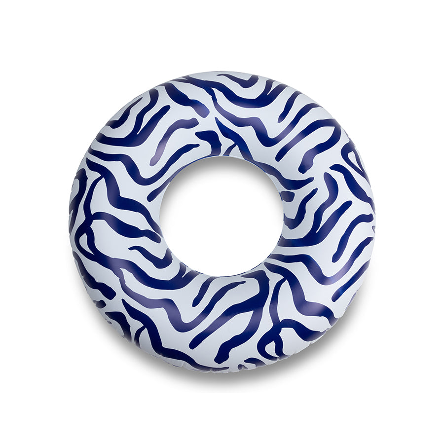 Zwemband - Blauw/Wit - Vibrant Stripes - Ø 102 cm