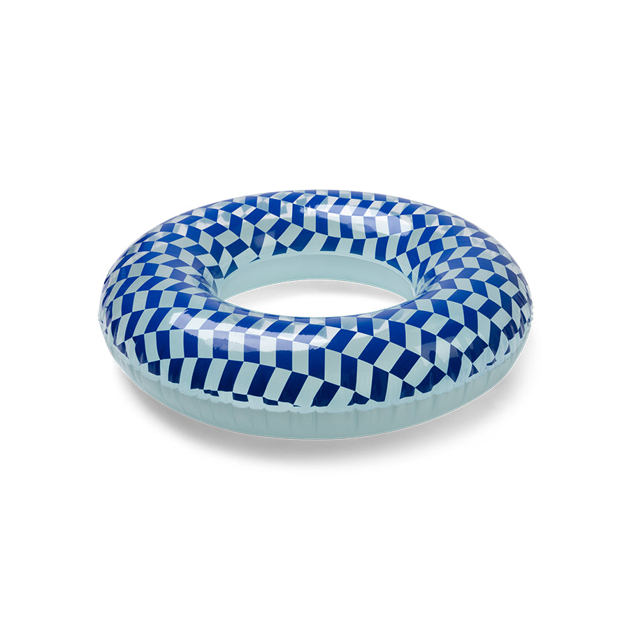 Zwemband - Blauw - Checkmate - Ø 90 cm