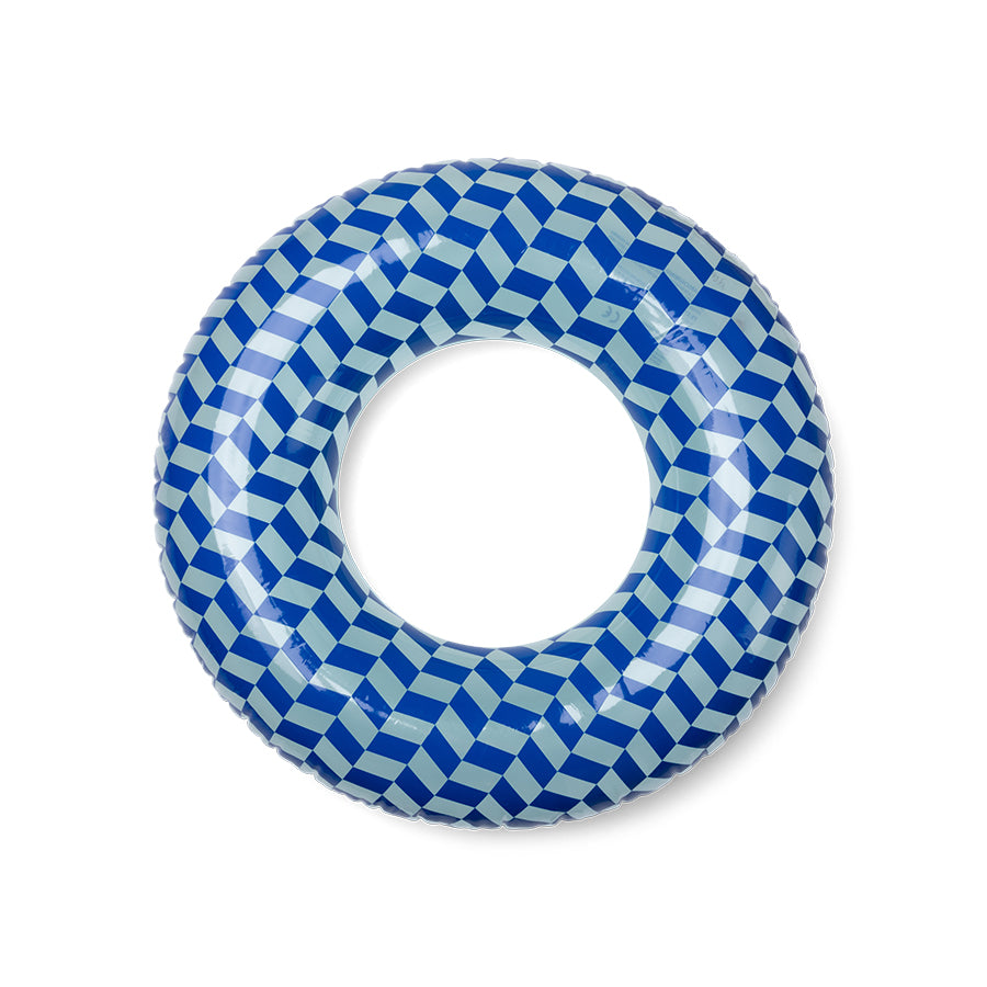 Zwemband - Blauw - Checkmate - Ø 90 cm