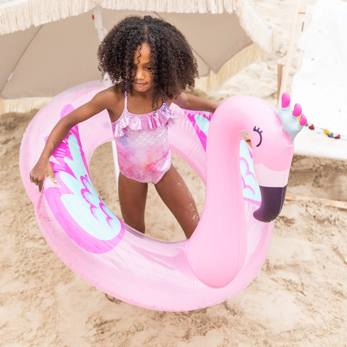 Zwemband Flamingo - Roze - Dreamscape - Ø 95 cm