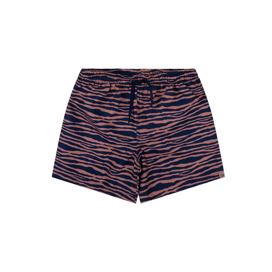 Zwembroek - Blauw/Oranje - Vibrant Stripes