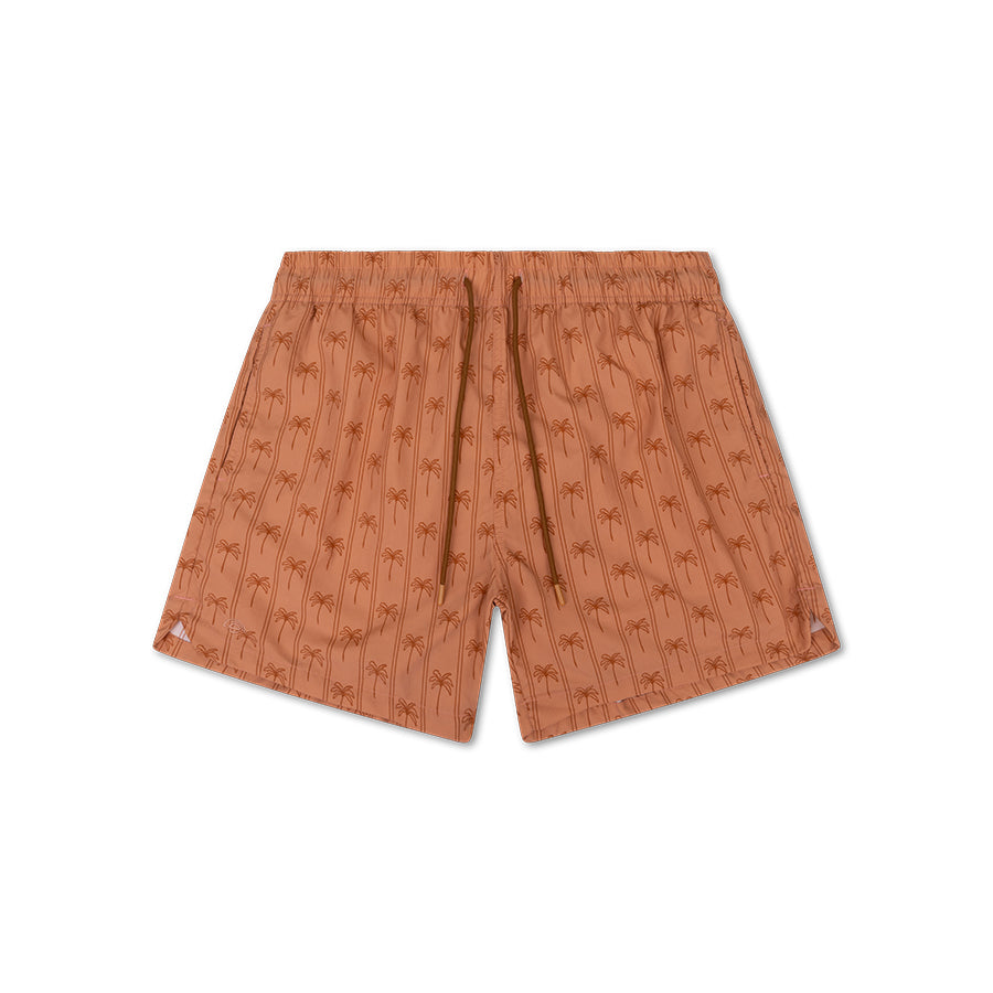 Zwembroek - Bruin - Palm Stripe - Volwassen