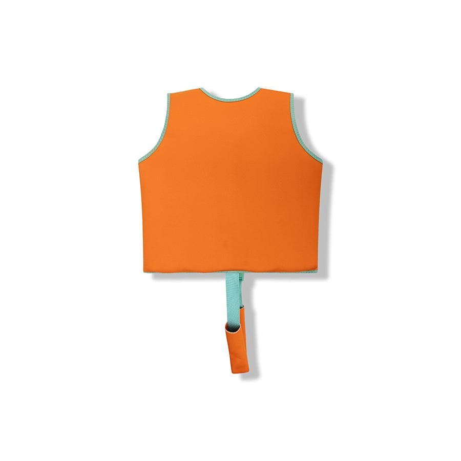 Zwemvest - Oranje/Groen - Vivid Clash - 3/6 Jaar