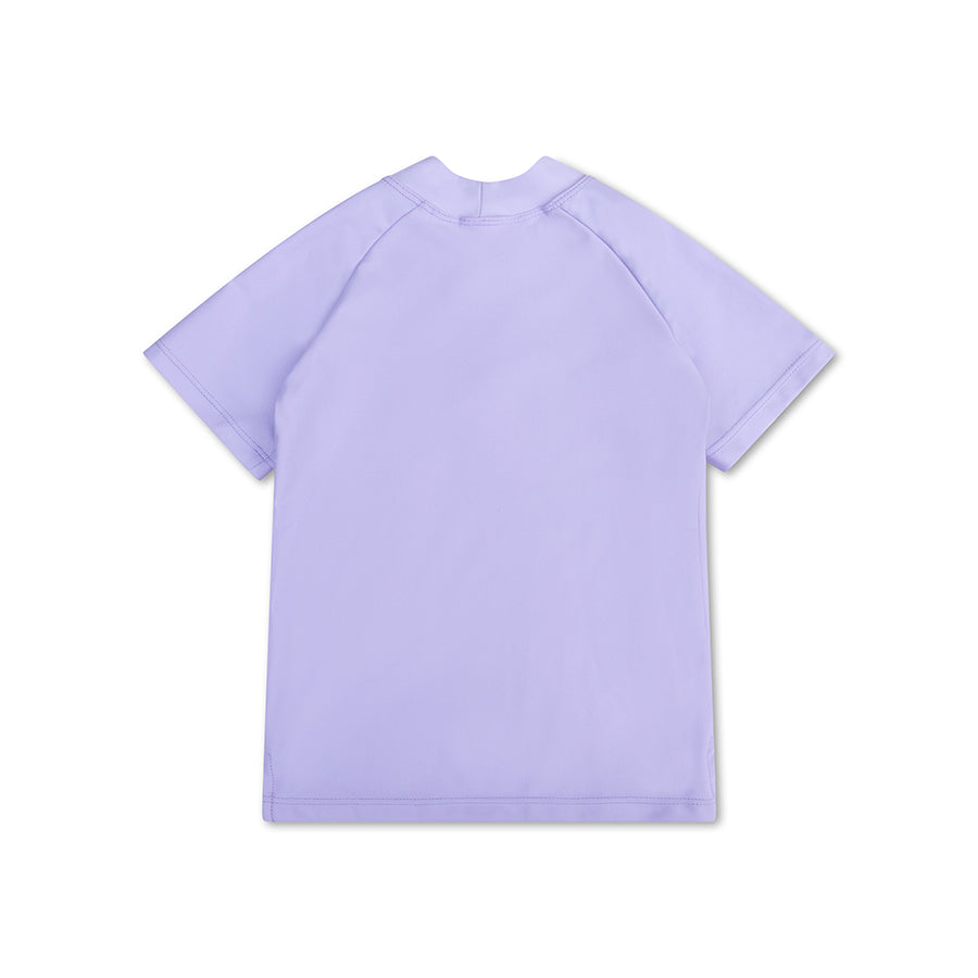 Zwemshirt Met Korte Mouwen - Lila - Pure Tones