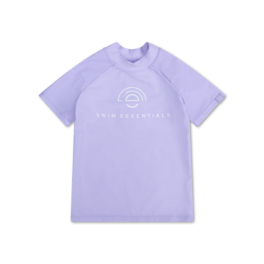 Zwemshirt Met Korte Mouwen - Lila - Pure Tones
