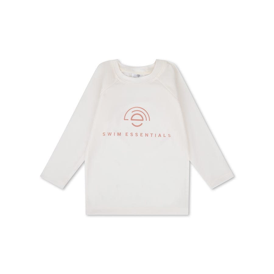 Zwemshirt Met Lange Mouwen - Wit - Pure Tones