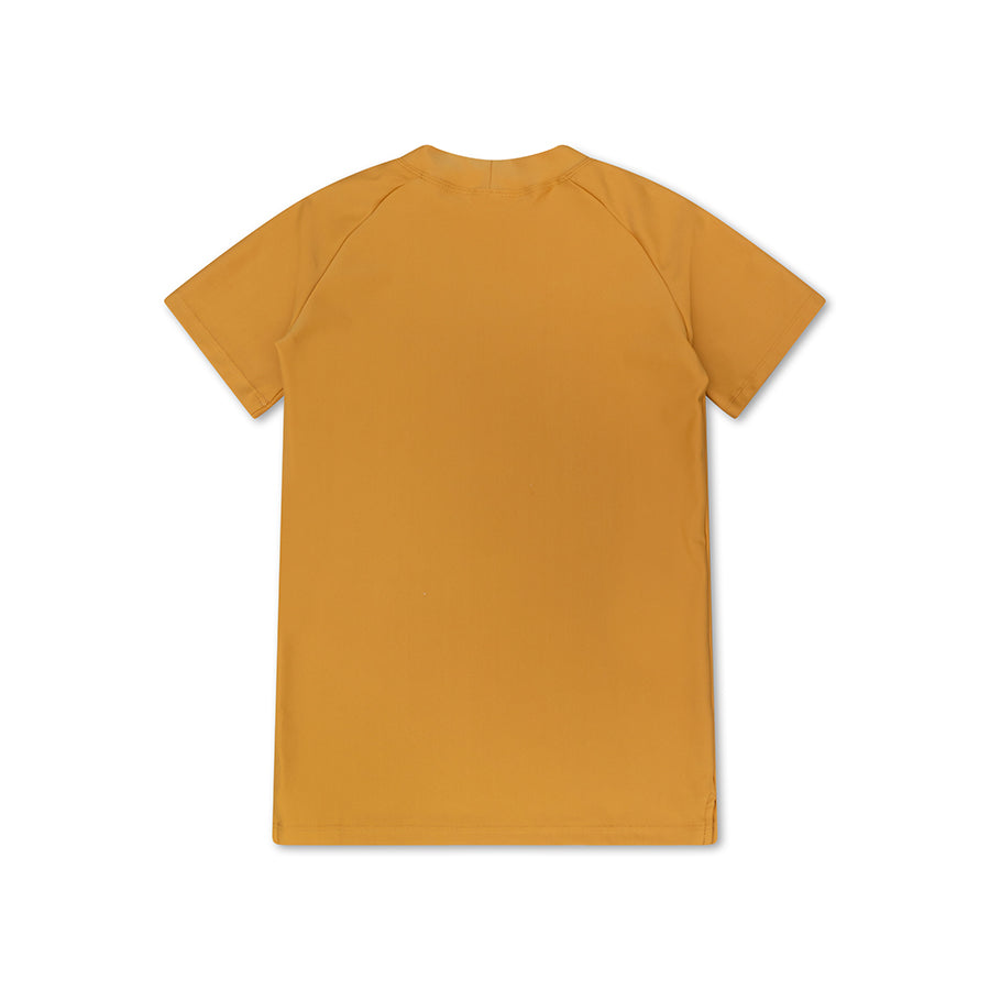 Zwemshirt Met Korte Mouwen - Geel - Pure Tones