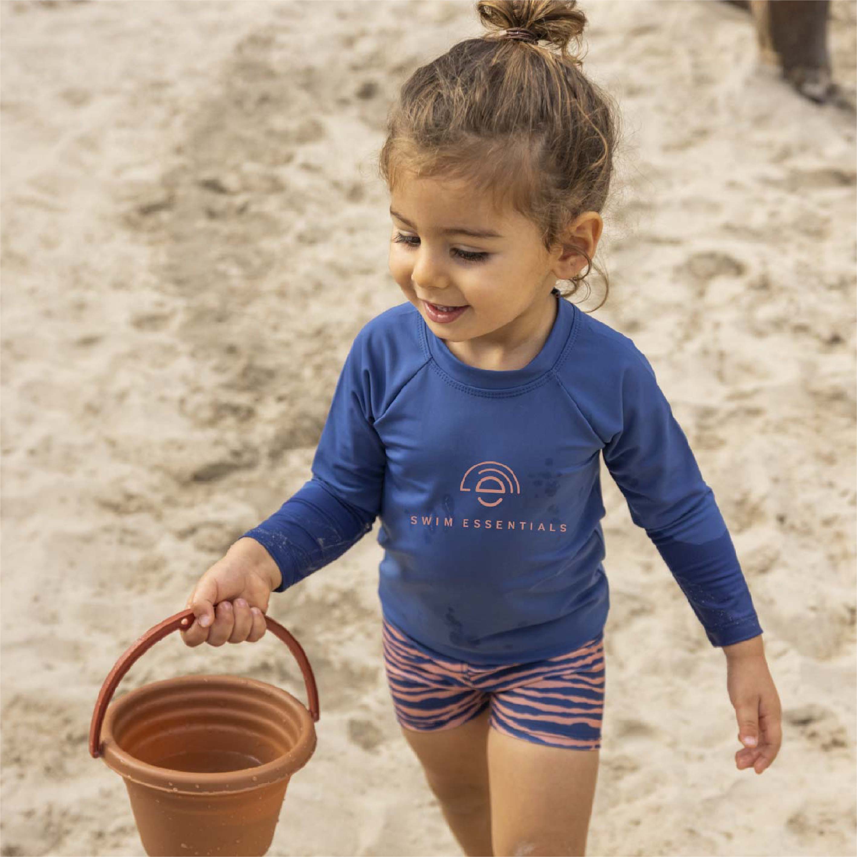 Zwemshirt Met Lange Mouwen - Donkerblauw - Pure Tone