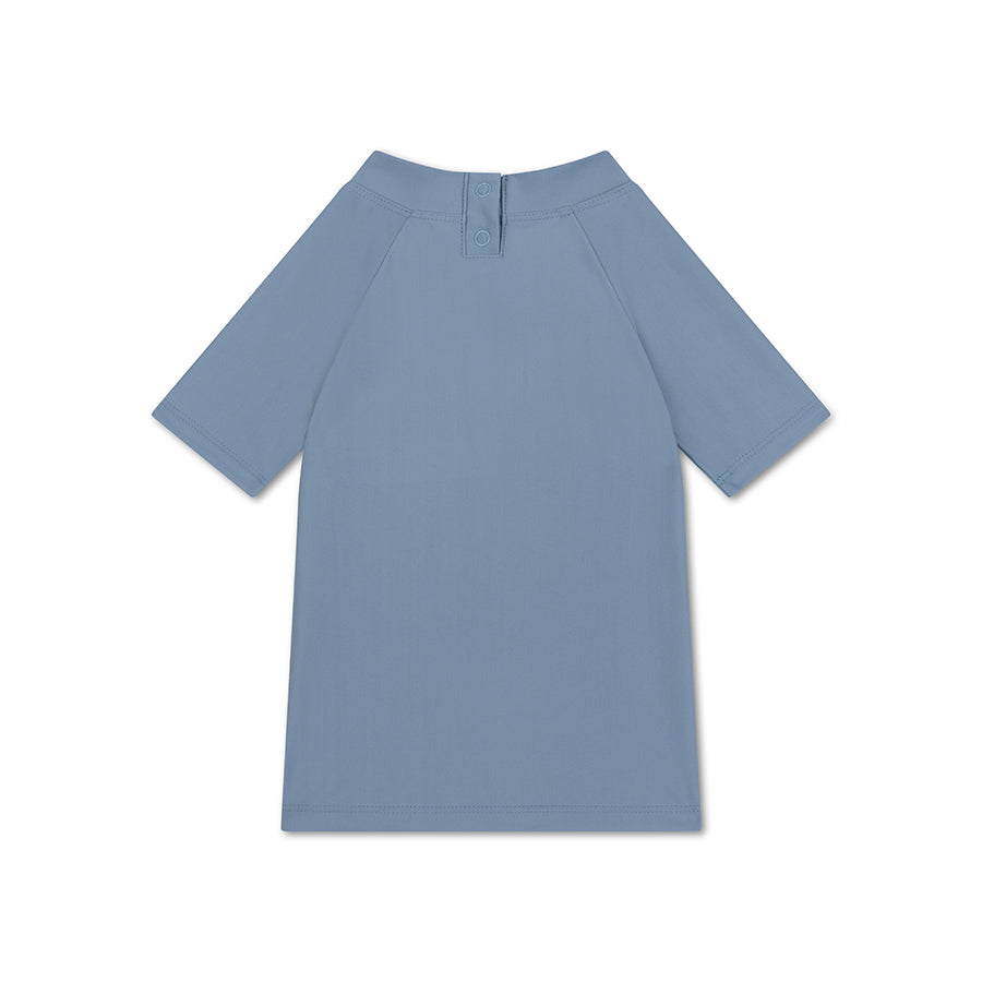 Zwemshirt Met Korte Mouwen - Blauw - Pure Tones