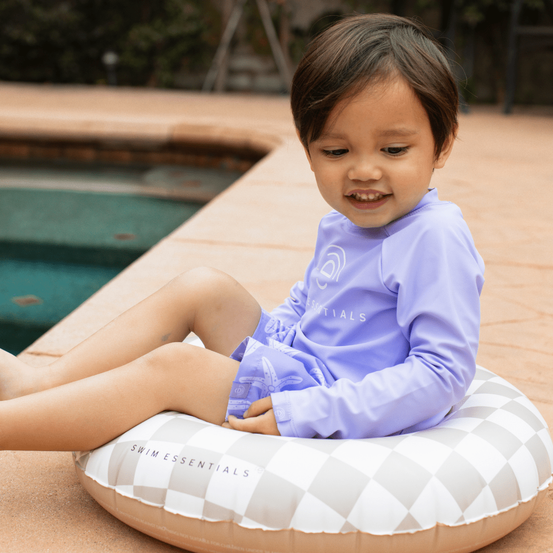 Zwemband - Beige - Checkmate