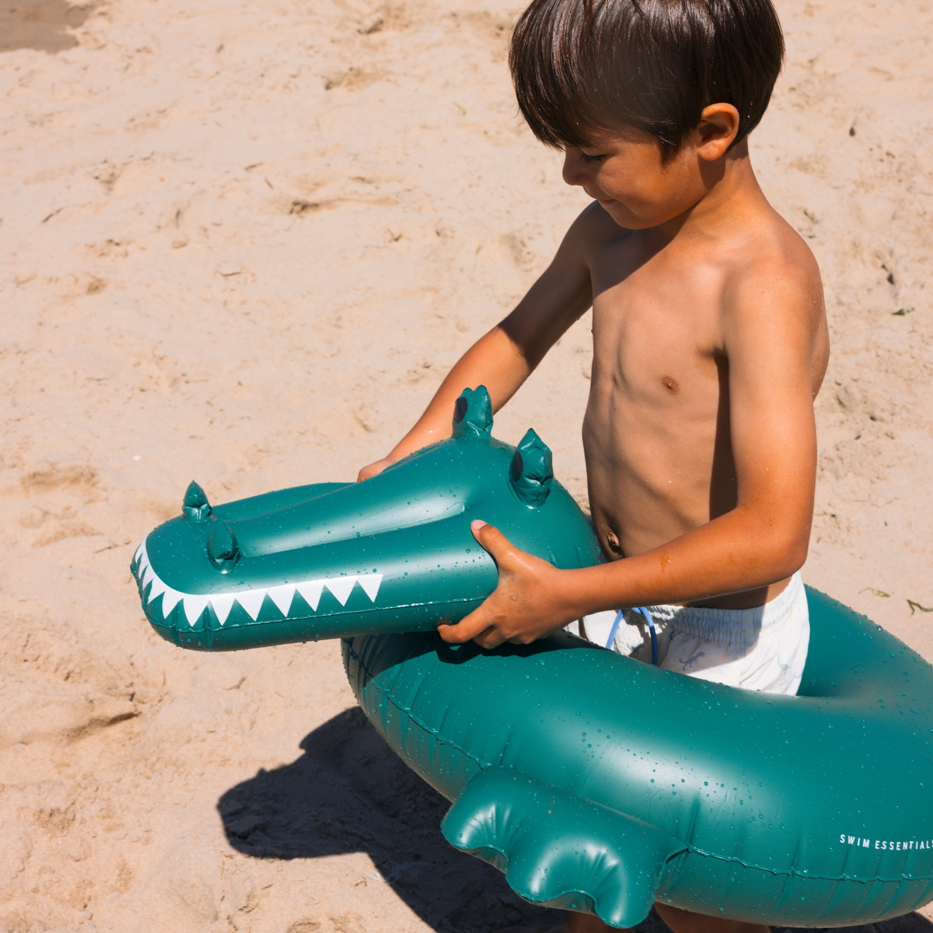 Zwemband Krokodil - Groen - Dreamscape - Ø 65 cm