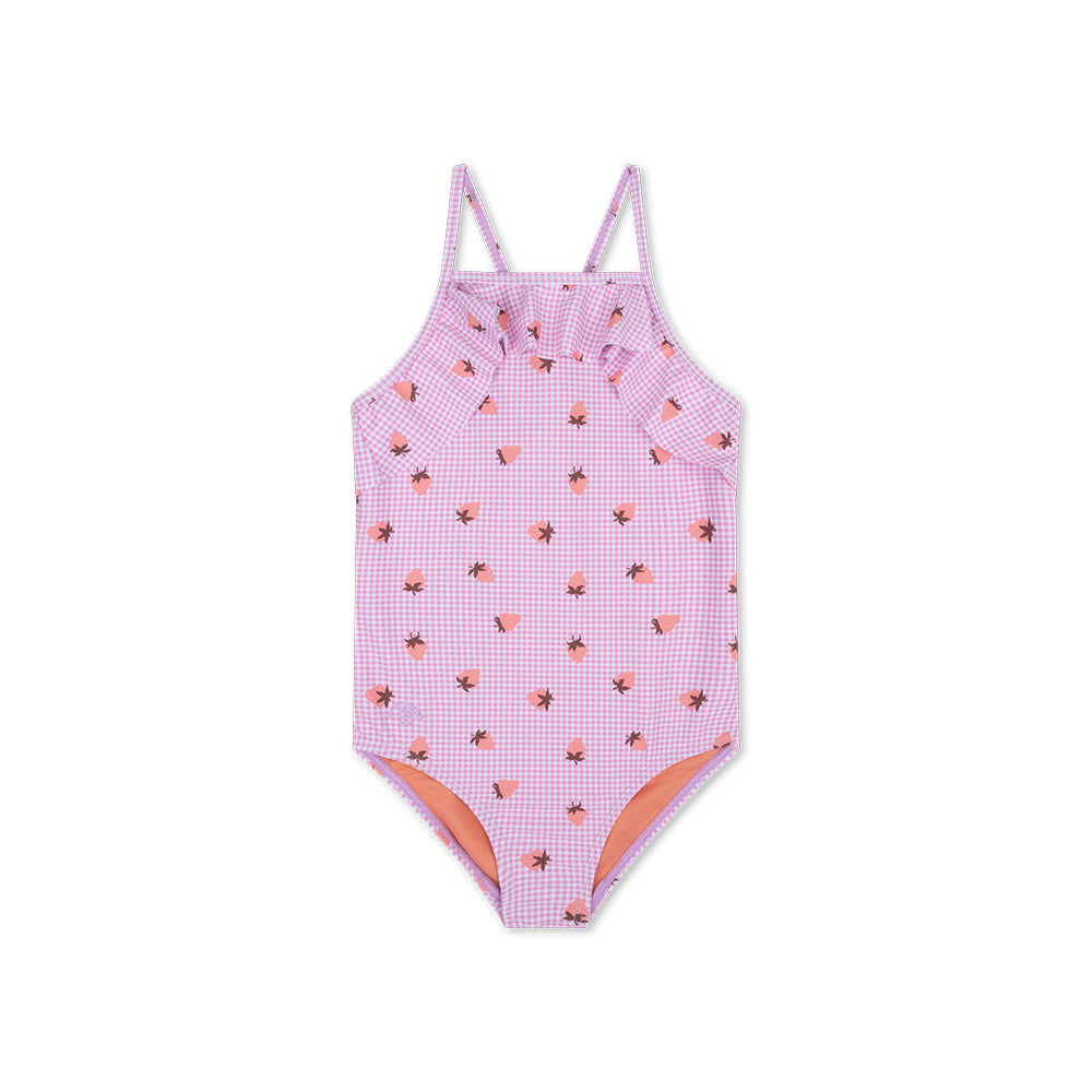 Badpak Meisjes - Roze - Strawberry Fields