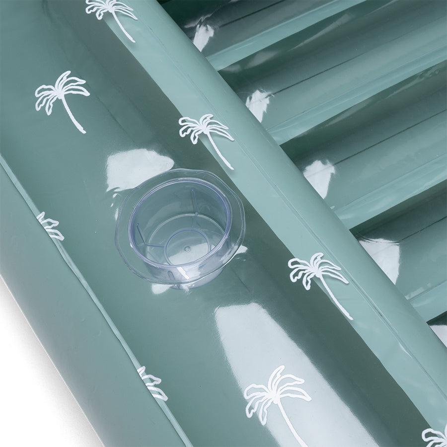 Tanning Zwembad - Groen - Grimaud - 204 x 142 x 31 cm