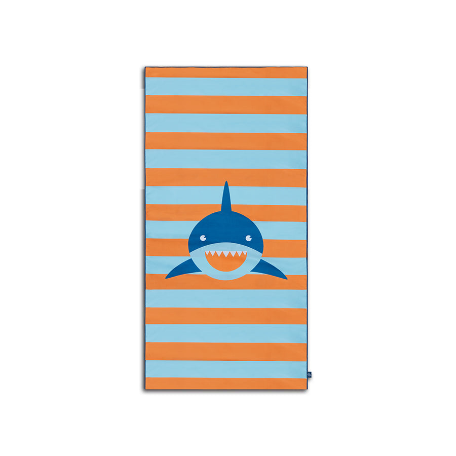 Strandlaken Microvezel - Meerkleurig - Tropic Shark - 135 x 65 cm