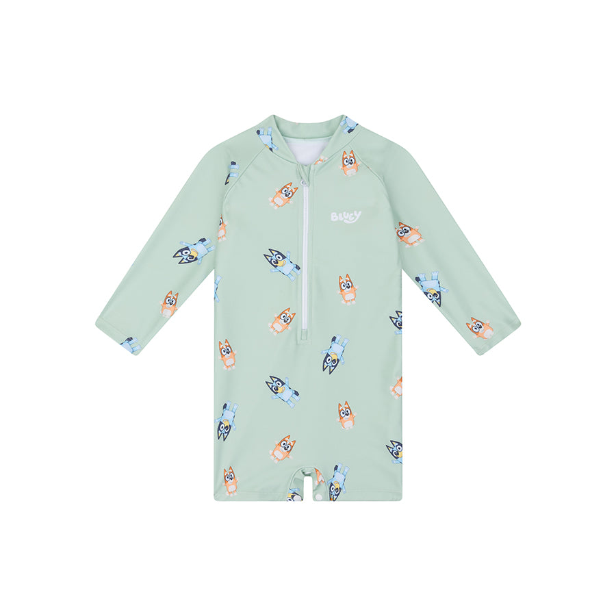 Bundel Zwemkleding - Oranje/Groen - Bluey