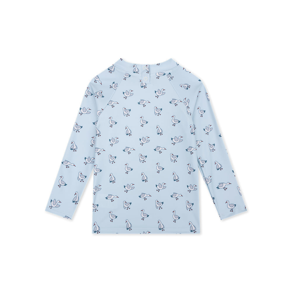 UV Zwemshirt Met Lange Mouwen - Blauw - Little Seagull