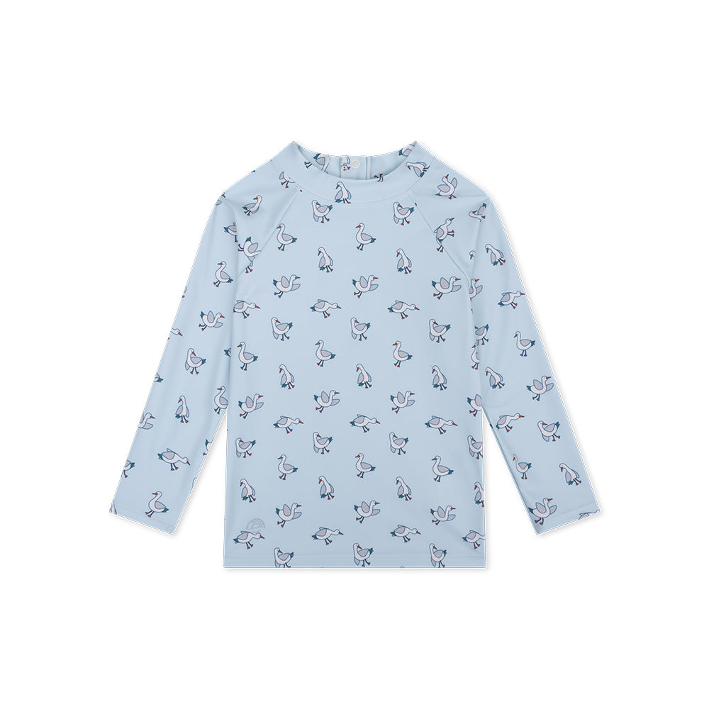 UV Zwemshirt Met Lange Mouwen - Blauw - Little Seagull