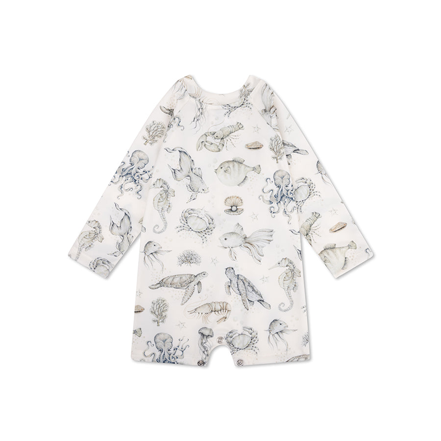 UV Zwempak Jongens - Groen/Wit - Sea Life