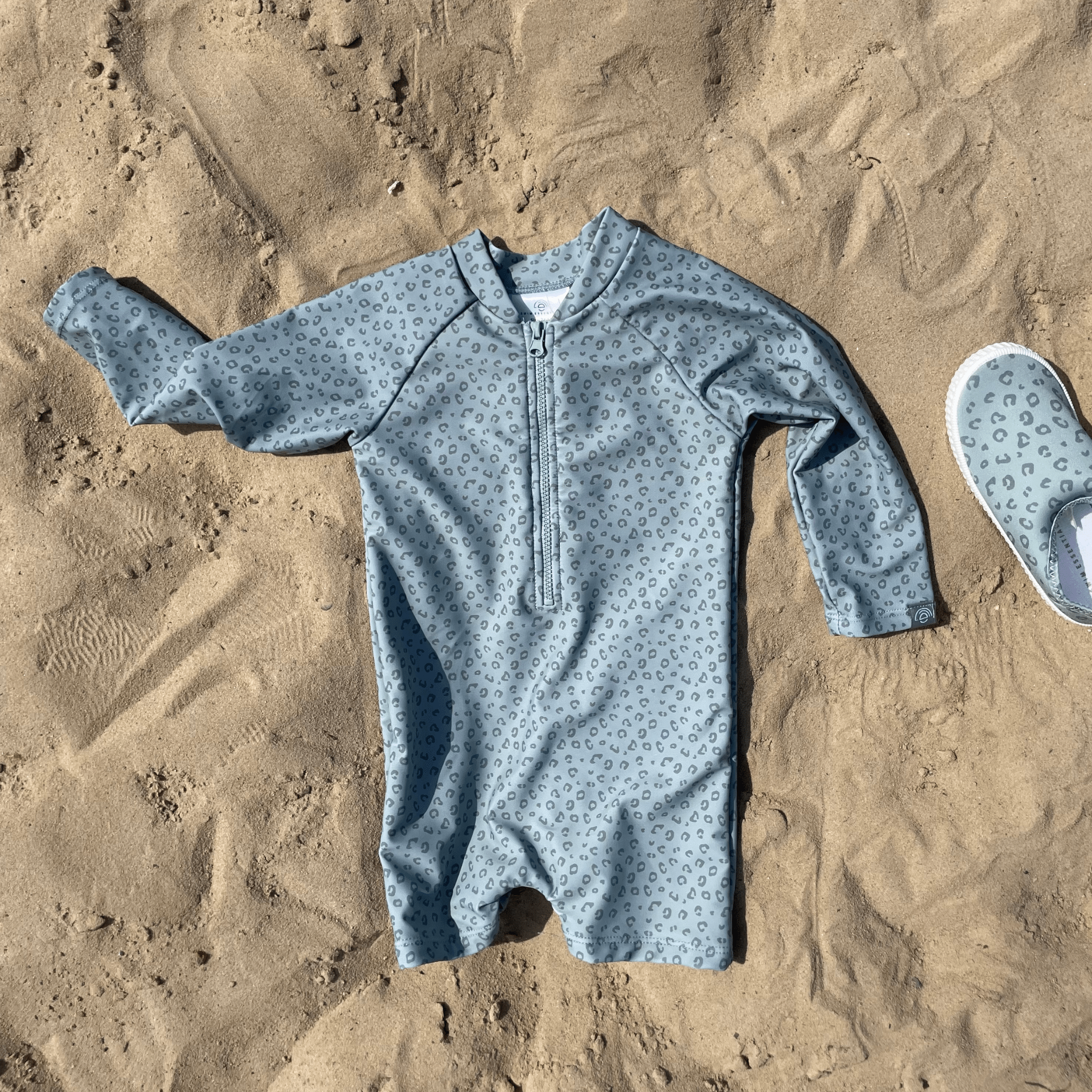 UV Zwempak Jongens - Groen - Leopard