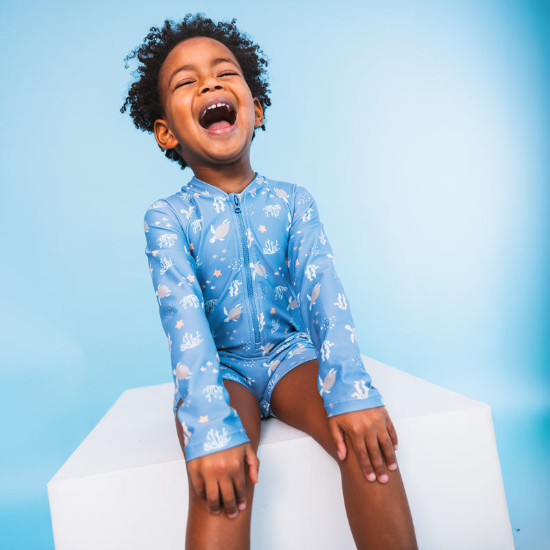 UV Zwempak Jongens - Meerkleurig - Coral Bliss