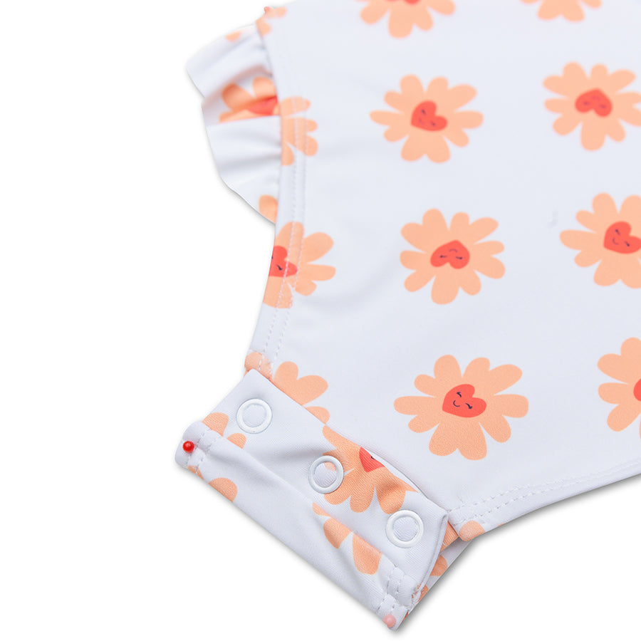Badpak Meisjes - Meerkleurig - Floral Love
