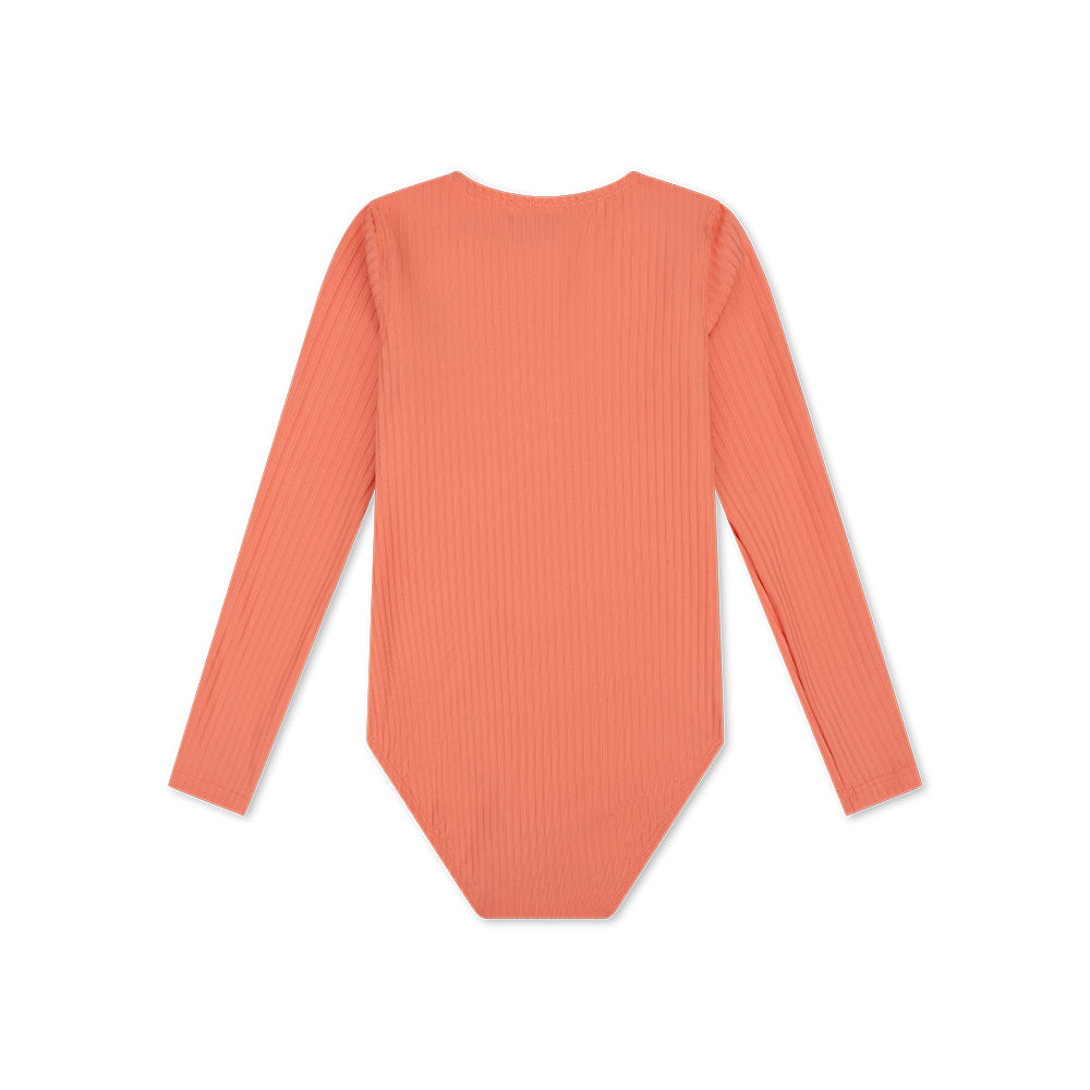 UV Badpak Meisjes Met Lange Mouwen - Roze - Pink Bay