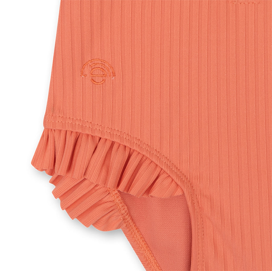 UV Badpak Meisjes Met Lange Mouwen - Roze - Pink Bay