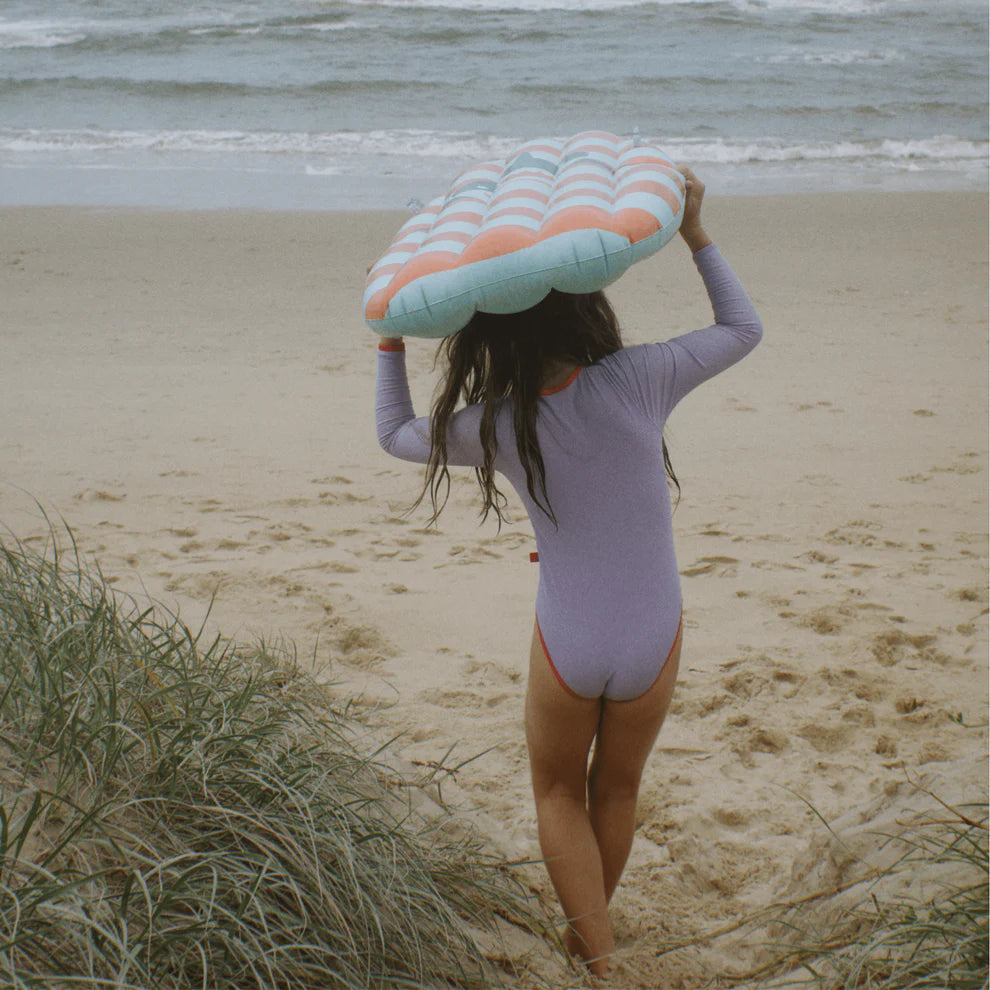 UV Badpak Meisjes Met Lange Mouwen - Paars - Pure Tones