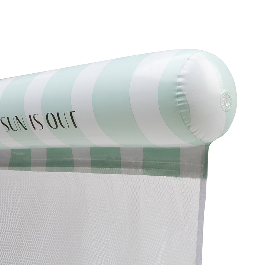 Water Hangmat - Groen - Resort Stripe