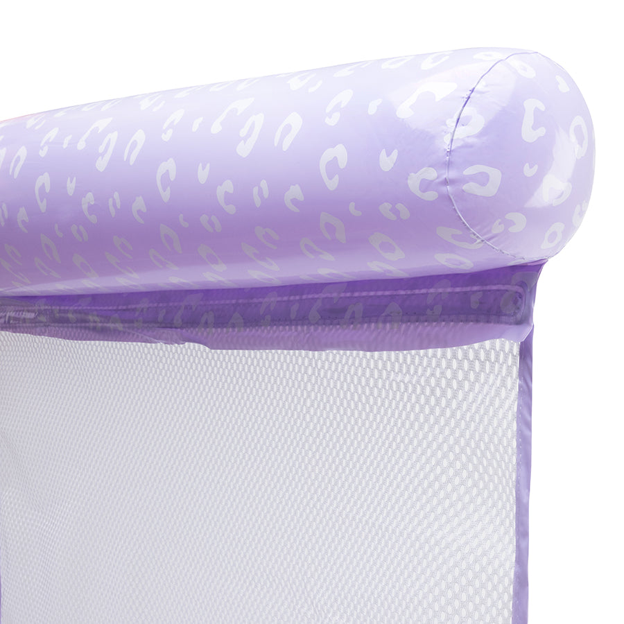 Water Hangmat - Lila - Leopard