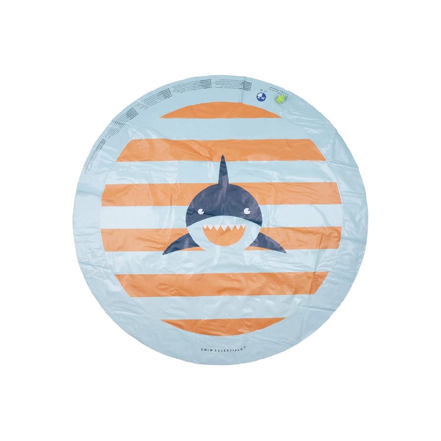 Opblaasbare Watersproeier - Meerkleurig - Tropic Shark - Ø 150 cm