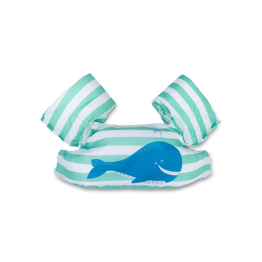 Puddle Jumper - Groen/Blauw - Whaley - 2/6 Jaar