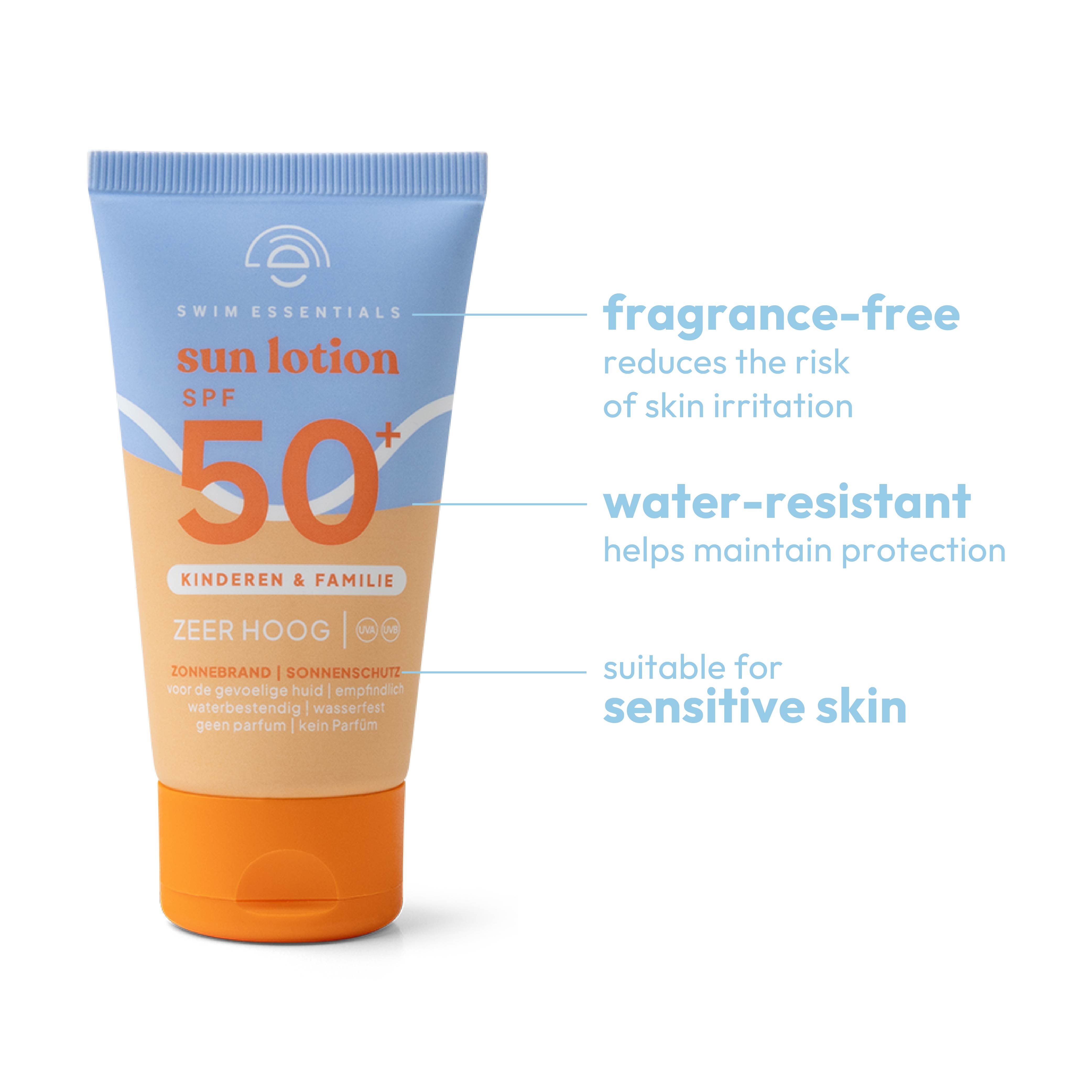 Zonnebrand - Crème - Gevoelig Huid SPF50+ - 50 ml