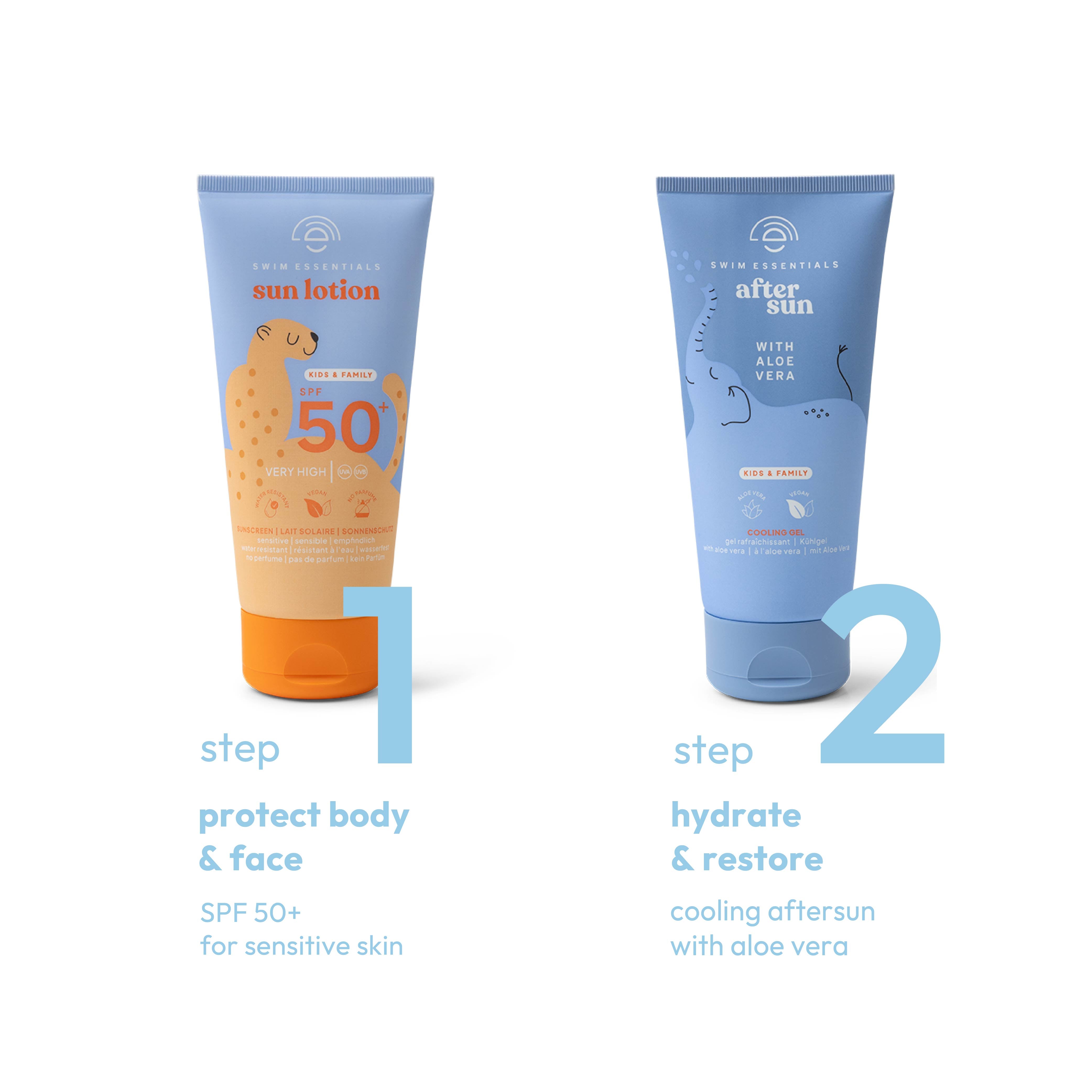Zonnebrand - Crème - Gevoelige Huid SPF50+ - 150 ml