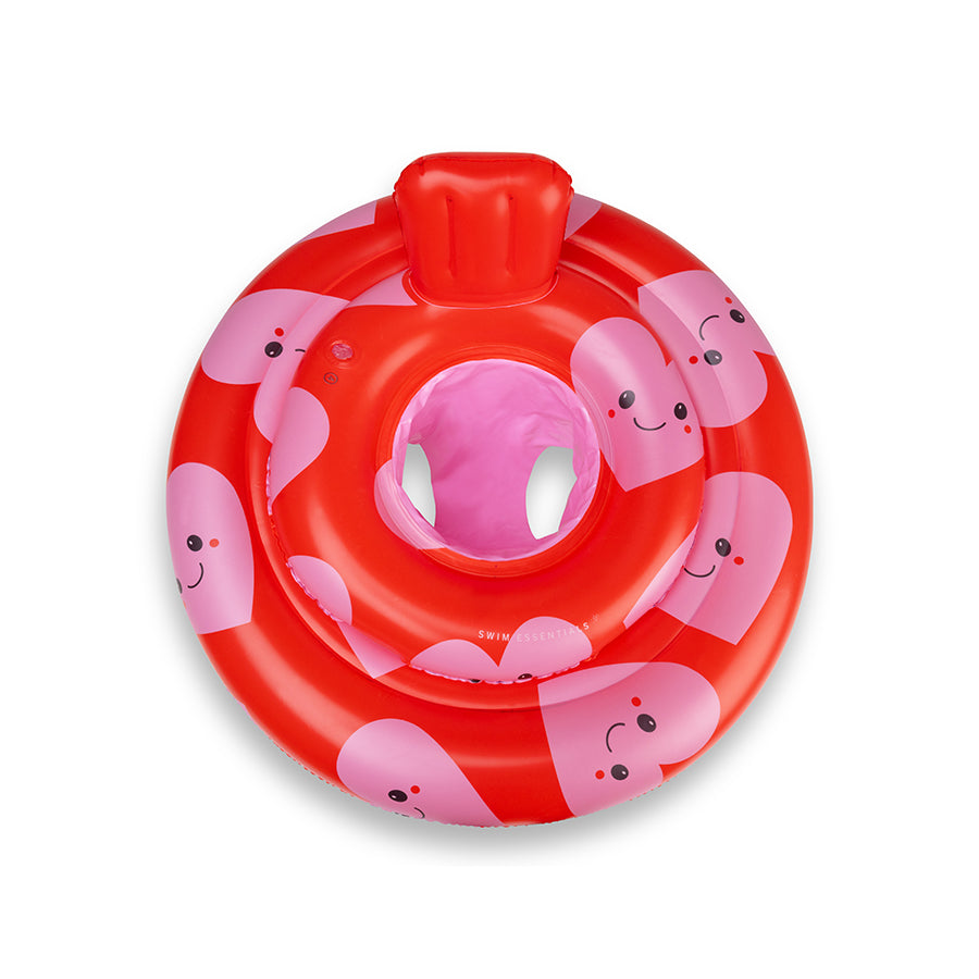 Baby Float - Rood/Roze - Hearts - 0/1 Jaar
